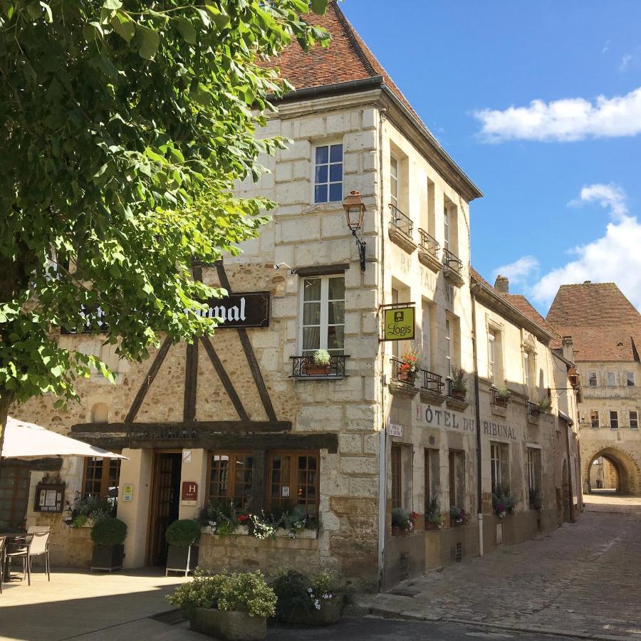 Logis - Hotel & Restaurant Du Tribunal Mortagne-au-Perche Eksteriør billede